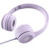 Lamtech Extra Bass Stereo Headphones With Mic Purple - (LAM113737)