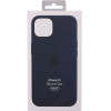 Apple ���� Iphone 13 A2706 Silicone Cover With Magsafe Abyss Blue Packing Or - (MM293ZM/A)
