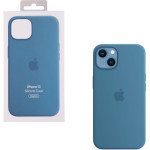Apple ���� Iphone 13 A2706 Silicone Cover With Magsafe Blue Jay Packing Or - (MM273ZM/A)