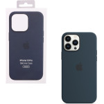 Apple ���� Iphone 13 Pro A2707 Silicone Cover With Magsafe Abyss Blue Packing Or - (MM2J3ZM/A)