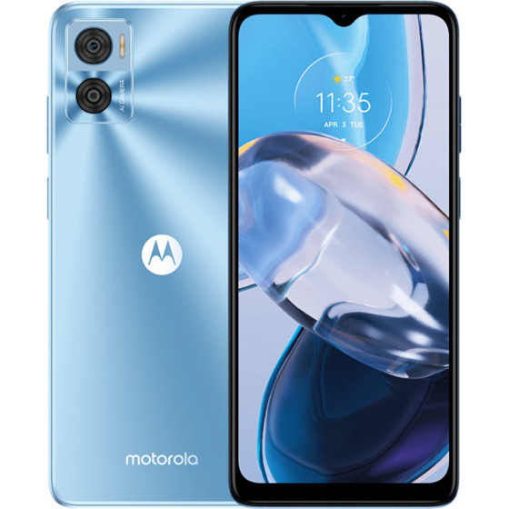 Motorola ������ Moto E22 XT2239-6 6.5'' 4G 64GB/4GB Dual Sim Crystal Blue GR