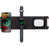 NSP N19 Wireless Charger 3 In 1 Magsafe 15W (Phone 15W/Smartwatch 5W/Bluetooth 3W) USB-C 1m BLACK