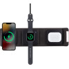 NSP N19 Wireless Charger 3 In 1 Magsafe 15W (Phone 15W/Smartwatch 5W/Bluetooth 3W) USB-C 1m BLACK