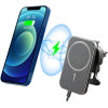 NSP N20 Wireless Car Charger Magsafe 15W Aluminium Alloy USB-C 1m BLACK
