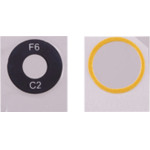 3rd Party Xiaomi Redmi A1/A1+/A2/A2+ Camera Lens +3M Sticker Black OEM
