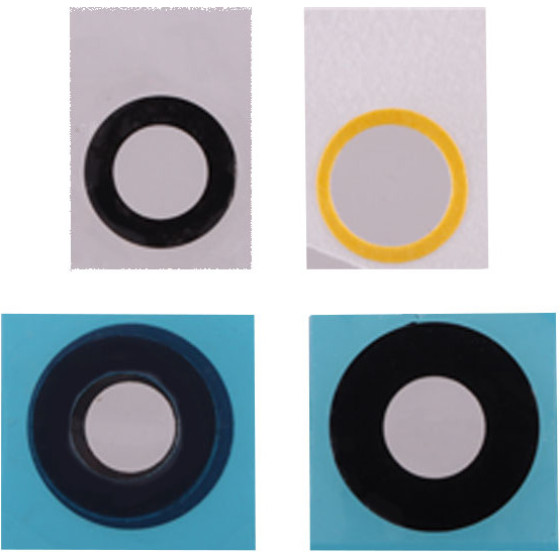 3rd Party Xiaomi Redmi Note 12 Pro 5G Camera Lens +3M Sticker Black OEM