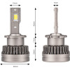 AMiO ������ Led �� ������ D2S/D2R 9-16V 70W 6.500K 8600lm Xd Series - 2 ���. - (03311)