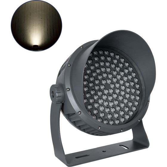 GloboStar FLOOD-Dimo ��������� Wall Washer �� ������������� ������ ��� ������� ������� Led 100W 14250lm 10� Ac 220-240V ��������� IP67 �43 x �45 x �46cm ������ ����� 4500K - ���� ������� - 3 ������ ������� - (90750)