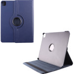 Volte-Tel ���� Ipad Pro 2022/Ipad Pro 2021/Ipad Pro 2020 12.9'' Leather Book Rotating Stand BLUE