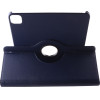 Volte-Tel ���� Ipad Pro 2022/Ipad Pro 2021/Ipad Pro 2020 12.9'' Leather Book Rotating Stand BLUE