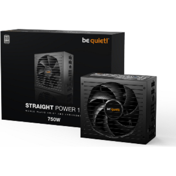 Bequiet Psu Straight Power 12 750W Platinum CERTIFIED, Modular CABLES, Silent Wings 135MM FAN, 10YW. - (BN336)