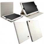 ���� IPAD 4/IPAD 3/2 TABLET LEATHER-STAND AVENYN WHITE KRUSELL