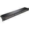 Goobay Patch Panel 19''/1U, 24x ports, Cat 6a STP, ����o - (90854)