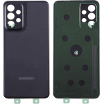 3rd Party Samsung A23 5G A236 Battery Cover Black OEM