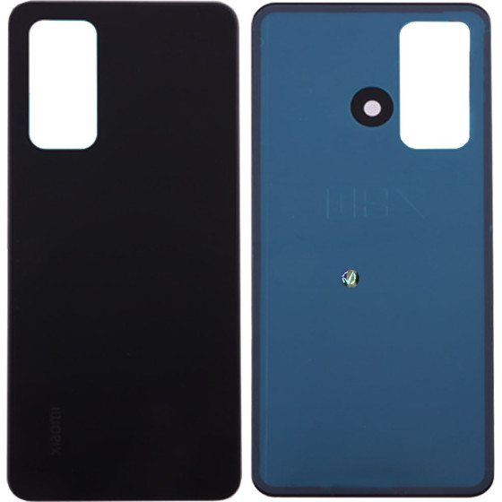 3rd Party Xiaomi 12 Lite 5G Battery Cover Black OEM