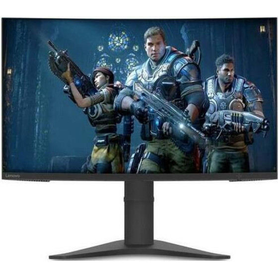 Lenovo Monitor G32qc-10 Gaming 31.5'' Qhd Va Curved, Slim Bezel, HDMi,Display Port, 144Hz, Amd FreeSync, Height adjustable, 3YEarsw - (66A2GACBEU)