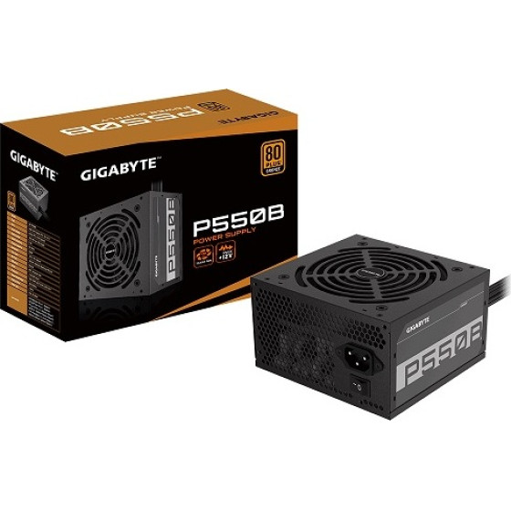 Gigabyte Power Supply 550W 80+Plus Bronze - (GP-P550B)