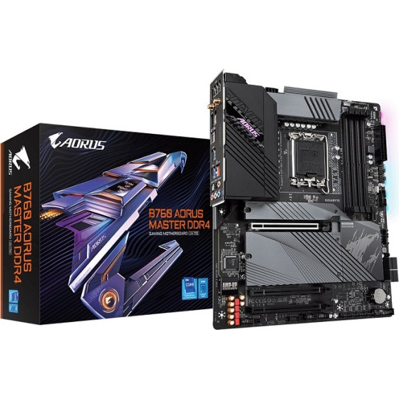 Gigabyte Motherboard B760 Aorus Master DDR4, 1700, Atx - (B760 A Master DDR4)