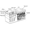 NP7-12 D �������� �������� Yuasa 7AH 12V ( ������ ����� )