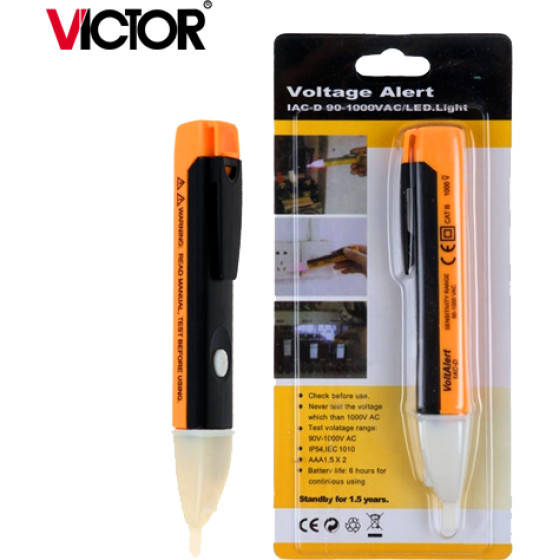 VICTOR VC-230 - ������ ���������� ����� Ac �� ������� (Voltage alert)