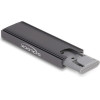 DeLock ���� ��� M.2 Nvme PCIe/Sata Ssd Tool free, 10Gbps, ����� - (42019)