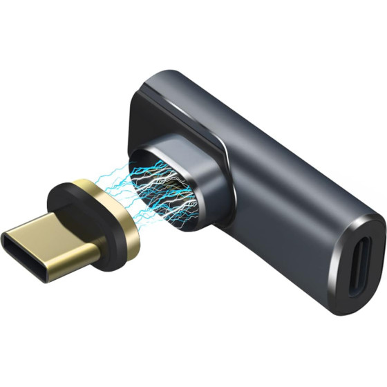 Powertech ���������� USB-C ����������, 100W, 40Gbps, ���� - (PTH-108)