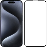 Powertech Tempered Glass 5D ��� Iphone 15 Pro, Full Glue - (TGC-0659)
