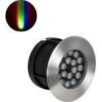 GloboStar UNDERGROUND-Sina ������� ��������� ���� ������� Led 18W 1530lm 15� Dc 24V ��������� IP68 �20 x �11cm Rgbw DMX512 - ���������� ������ - 3 ������ ������� - (90573)