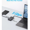Anker Hub 332 USB-C 5-in-1, 4K Hdmi - (A8356G11)