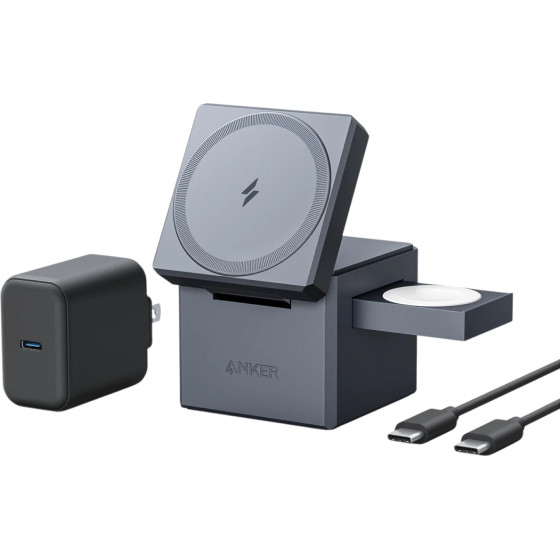 Anker Cube Charger 3-in-1 Magsafe - (Y1811G11)