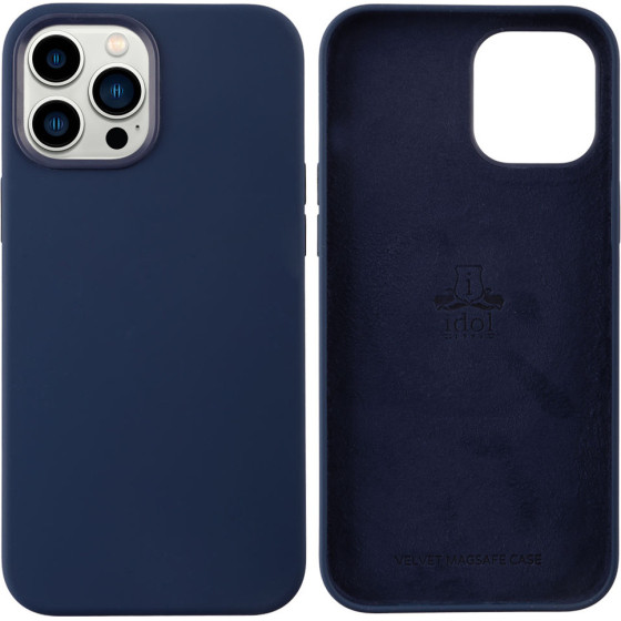 Idol 1991 ���� Iphone 15 Pro Max 6.7'' Velvet Magsafe Tpu Camera Guard BLUE