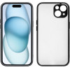 Lime Successories Lime ���� Iphone 15 6.1'' Hardshell Fusion Full Camera Protection Black With Red KEYS