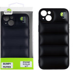 Lime Successories Lime ���� Iphone 15 Plus 6.7'' Bumpy Puffer Tpu Full Camera Protection BLACK