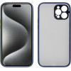 Lime Successories Lime ���� Iphone 15 Pro Max 6.7'' Hardshell Fusion Full Camera Protection Blue With Yellow KEYS