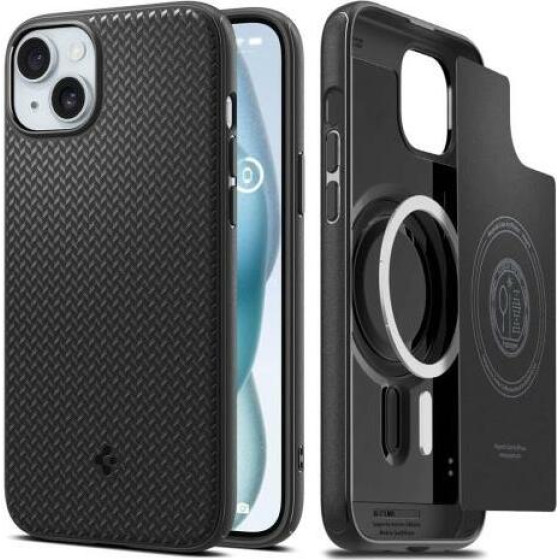 ���� Kevlar Spigen Mag Armor Apple Iphone 15 ����� - (ACS06815)