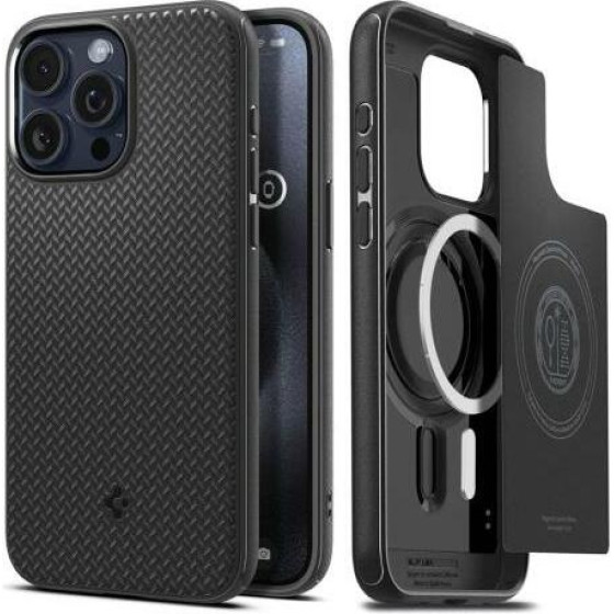 ���� Kevlar Spigen Mag Armor Apple Iphone 15 Pro Max ����� - (ACS06597)