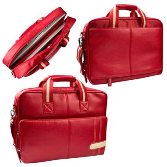 ���� LAPTOP 18 LEATHER GAIA RED KRUSELL