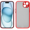 Lime Successories Lime ���� Iphone 15 6.1'' Hardshell Fusion Full Camera Protection Red With Black KEYS