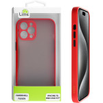 Lime Successories Lime ���� Iphone 15 Pro Max 6.7'' Hardshell Fusion Full Camera Protection Red With Black KEYS