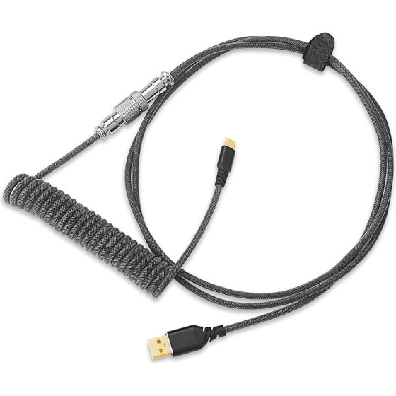 Redragon Gaming �������� - A115B Type C Usb Coiled Spring Wire Cable