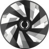 AMiO ���� 16 Hubcap Vector Rc Silver Black - 4 ���. - (5247)