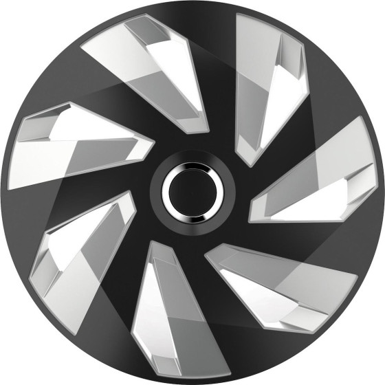 AMiO ���� 16 Hubcap Vector Rc Silver Black - 4 ���. - (5247)
