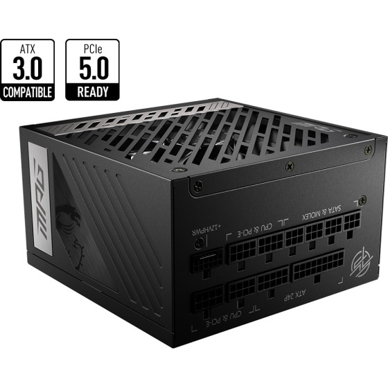 POW/Sup MSI Mpg PCIE5 80+ Gold - (A1000G)