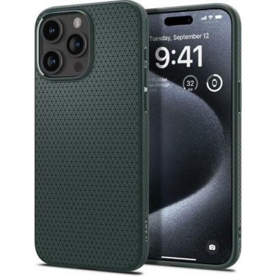 ���� Soft Tpu Spigen Liquid Air Apple Iphone 15 Pro Max ������� - (ACS06564)
