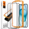 Tempered Glass Full Face Spigen Glas.Tr Align Master Apple Iphone 15 ����� (2 ���.) - (AGL06906)