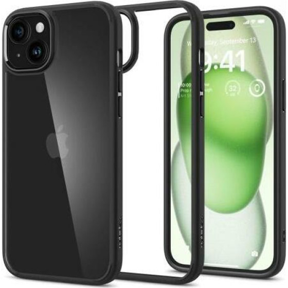 ���� Tpu & Pc Spigen Ultra Hybrid Apple Iphone 15 Plus �������-����� - (ACS06657)