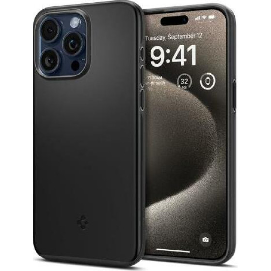 ���� Tpu Spigen Thin Fit Apple Iphone 15 Pro Max ����� - (ACS06544)