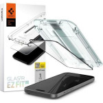 Tempered Glass Full Face Spigen Glas.Tr EZ-Fit Apple Iphone 15 Plus ����� - (AGL06888)