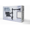 Gembird Adjustable Desk Mount With Monitor Arm And Notebook Tray - (MA-DA-03)