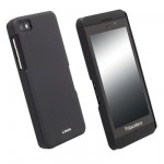 ���� BLACKBERRY Z10 FACEPLATE COLORCOVER BLACK METALLIC KRUSELL
